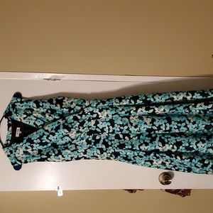 Vintage Jones Studio 14w flower pattern dress